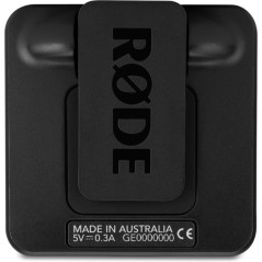 RDE Wireless GO II Trådløs Mikrofonsender - Sort | Professionel Lydkvalitet & Fleksibel Brug