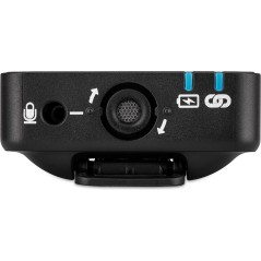 RDE Wireless GO II Trådløs Mikrofonsender - Sort | Professionel Lydkvalitet & Fleksibel Brug