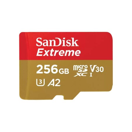SanDisk Extreme 256 Gb MicroSDXC - SDSQXAV-256G-GN6GN