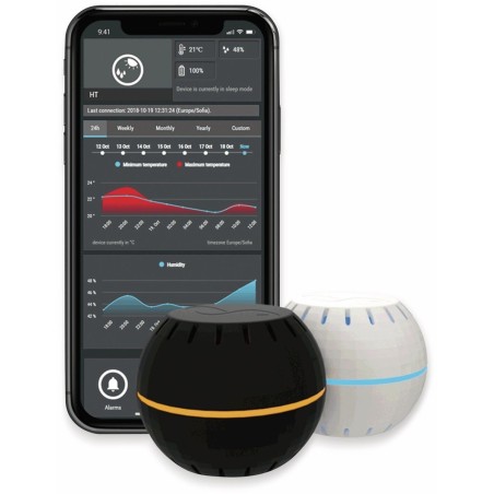 Shelly 20193 Temperatursensor og luftfugtighedssensor Wi-Fi