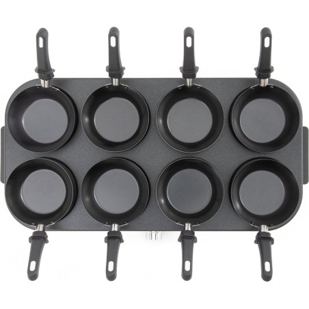 Fritel 142855 teppanyaki kogeplade 1500 W Bordplade Aluminium