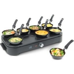Fritel 142855 Teppanyaki Kogeplade 1500 W - Perfekt Aluminium Bordplade til Smagfulde Middage!