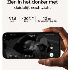 Eufy S350 Netværksovervågningskamera Indendørs 3840 x 2160 – Sikre dit hjem med skarphed og pålidelighed!