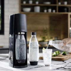 "SodaStream Terra Black - Forvandl vand til sprudlende lækkerhed med stilfuld elegance"