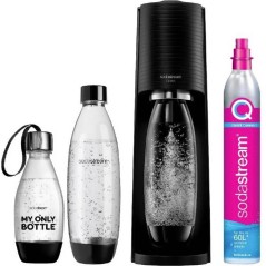 "SodaStream Terra Black - Forvandl vand til sprudlende lækkerhed med stilfuld elegance"