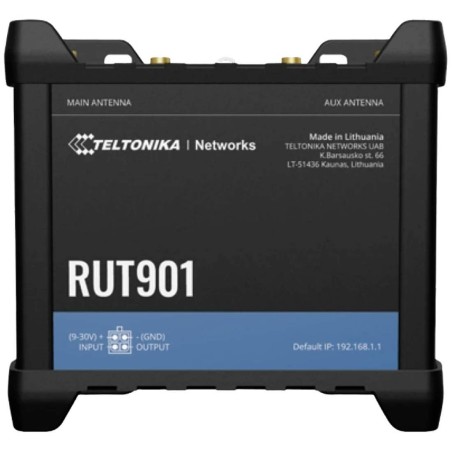 Teltonika RUT901 Trådløs Router - DIN Monterbar, Overflademonterbar | Kvalitet & Pålidelighed