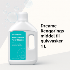 Dreame Multi-Surface Rengøringsmiddel til gulvvasker 1L – Danmarks billigste