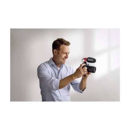 RDE VideoMicro II Mikrofon - Kablet Superkardioide i Sort | Optimal Lydkvalitet til Dit Udstyr!