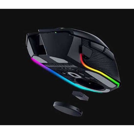 Razer Basilisk V3 Pro Optisk Trådløs Mus i Sort - Ultimativ Præcision og Komfort til Gamere!