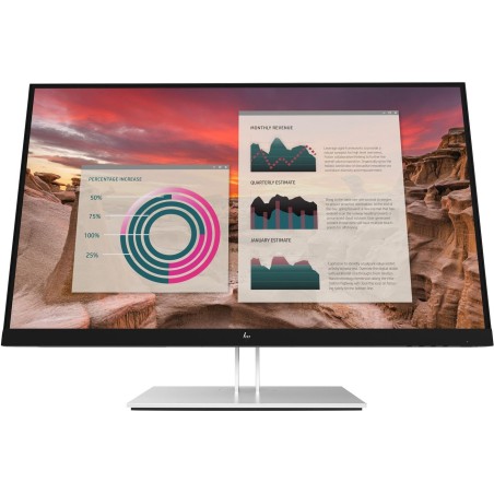 HP E27u G4 27" Skærm - Imponerende 2560 x 1440 Opløsning | Varenummer: 189T3AA