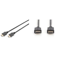 ASSMANN HDMI han - HDMI han 2 m Sort | Kvalitetskabler til Højtydende Forbindelse