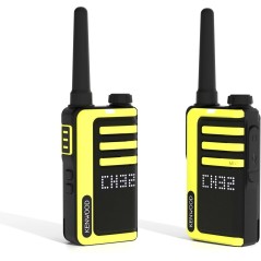 Kenwood UBZ LJ9 Tovejs Radio - 32 Kanaler & 6 km Taleområde - Optimal Kommunikation!