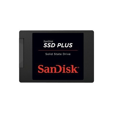 SanDisk SSD PLUS 480GB 25 SATA-600 - Hurtig, Pålidelig og Effektiv Lagring!