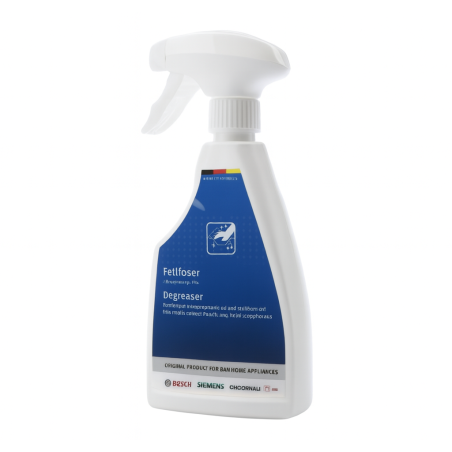Bosch Degreaser Spray – 500 ml | Powerful Cleaning for Ovens and Cooker Hoods