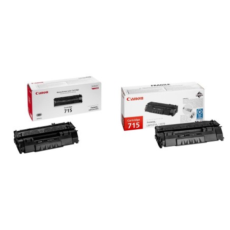 Køb Canon 715 Sort Toner - 3000 Sider | Høj Kvalitet & Lang Holdbarhed - Varenr: 4960999417684