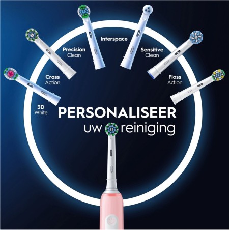 Szczoteczka Oral-B Pro 3 3900N Black/Pink +2 raczka