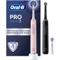Szczoteczka Oral-B Pro 3 3900N Black/Pink +2 raczka Szczoteczka Oral-B Pro 3 3900N Black/Pink +2 raczka