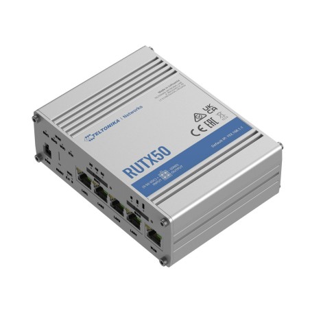 Teltonika RUTX50 INDUSTRIAL 5G ROUTER - Avanceret og Pålidelig Netværksløsning | RUTX50000000