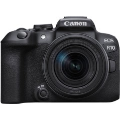 Canon EOS R10 24,2 Megapixel Sort Digitalkamera - Professionel Kvalitet & Fantastiske Billeder!