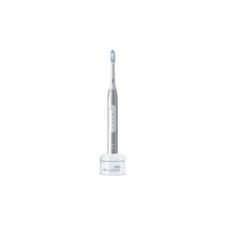 Køb Oral-B Pulsonic Slim Luxe 4000 Tandbørste - Effektiv, Elegant og Slank i Sølv!