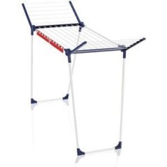 Leifheit Pegasus 150 Vingestativ Bl Hvid - Effektivt, Pladsbesparende og Stilrent Tørringstid!