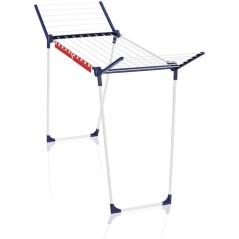 Leifheit Pegasus 150 Vingestativ Bl Hvid - Effektivt, Pladsbesparende og Stilrent Tørringstid!