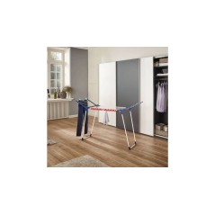 Leifheit Pegasus 150 Vingestativ Bl Hvid - Effektivt, Pladsbesparende og Stilrent Tørringstid!