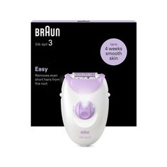 Braun Silk-épil 3 3-000 20 pincetter Lilla, Hvid