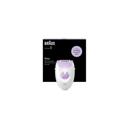 Braun Silk-épil 3 3-000 20 pincetter Lilla, Hvid
