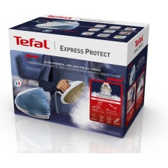 Tefal Express Protect SV9202 Dampstrygejern 2800W - Effektiv, Hurtig og Brugervenlig Bl Hvid