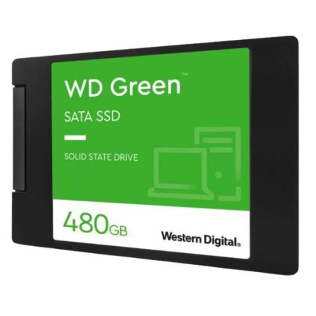 Western Digital Green WDS480G3G0A 480GB SSD - Energibesparende og Pålidelig Lagermulighed