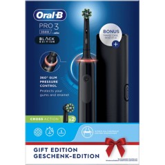 Braun Oral B Pro 3 3500 Black Edition mit Reise-Etui JAS22