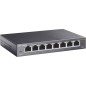 TP-Link TL-SG108E Administreret L2 Gigabit Ethernet (10/100/1000) Sort