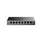 TP-Link TL-SG108E Administreret L2 Gigabit Ethernet (10/100/1000) Sort