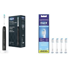 Braun Oral-B OralB Toothbrush Pulsonic Slim Clean 2000 black Schwarz (396208)