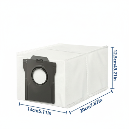 Dust Bag for Dreame L10s / X40 / X50 / L40s / L50 / Mova Robot Vacuum – 3.2L (1 pc)