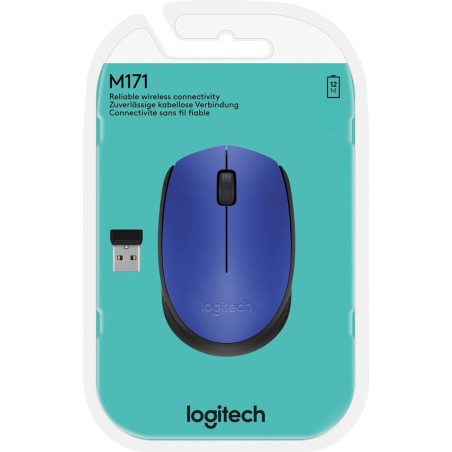 Logitech M171 Trådløs Mus - Komfortabel, Præcisionsdesign, Målrettet Effektivitet - Varenummer: 5099206062863