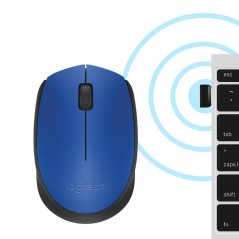 Logitech M171 Trådløs Mus - Komfortabel, Præcisionsdesign, Målrettet Effektivitet - Varenummer: 5099206062863