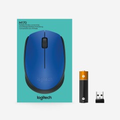 Logitech M171 Trådløs Mus - Komfortabel, Præcisionsdesign, Målrettet Effektivitet - Varenummer: 5099206062863