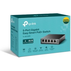 5-Port Gigabit Easy Smart PoE Switch - Hurtig, Effektiv & Pålidelig Netværksløsning | Varenummer: 6935364052744