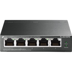 5-Port Gigabit Easy Smart PoE Switch - Hurtig, Effektiv & Pålidelig Netværksløsning | Varenummer: 6935364052744