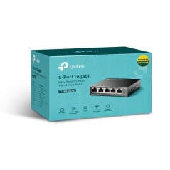 5-Port Gigabit Easy Smart PoE Switch - Hurtig, Effektiv & Pålidelig Netværksløsning | Varenummer: 6935364052744