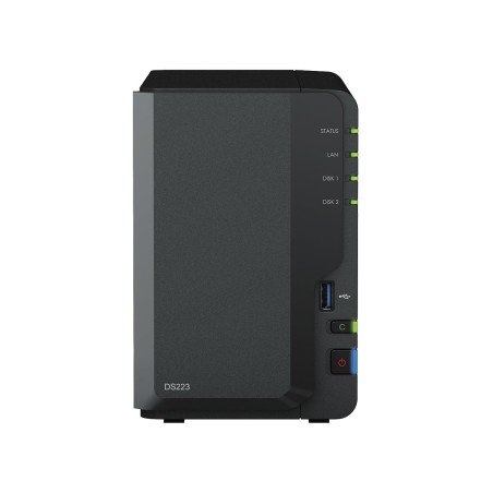 Synology DiskStation DS223 2-bay NAS | Pålidelig og Effektiv Datastyring | Model: DS223