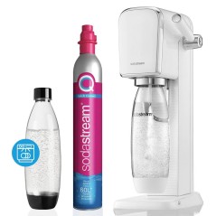 Køb SodaStream ART Sodavandsmaskine Hvid - Forfriskende Sprudlende Vand Hjemme!