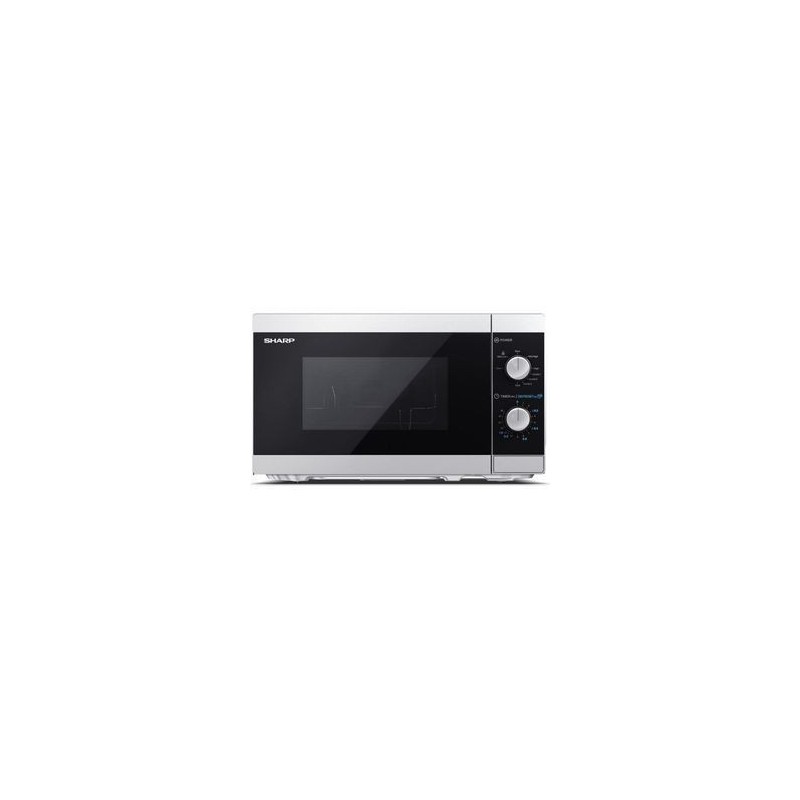 Sharp 2-in-1 Mikrowelle YC-MG01E-S silber