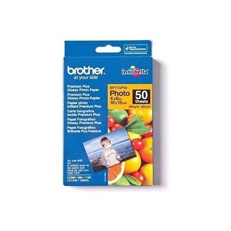 Brother BP Fotopapir 100 x 150 mm 50ark