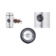 SEVERIN KM 3879 Krydderi-kaffemølle 150W - Elegant rustfrit stål til perfekt malet kaffe og krydderier!