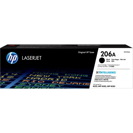 HP 206A Black Original LaserJet (W2110A) - Høj Kvalitet, Pålidelig Ydeevne