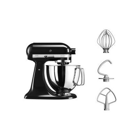 KitchenAid Artisan 5KSM125EOB Køkke Maskine 4,8L - Sort Onyx | Kvalitet, Holdbarhed & Stil!