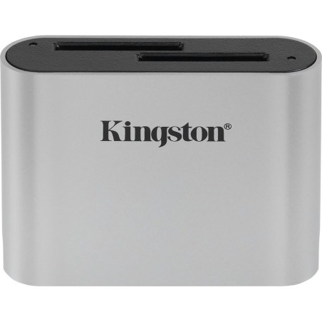 Køb Kingston Workflow Kortlæser USB-C 32 Gen 1 - Hurtig, Effektiv & Praktisk 